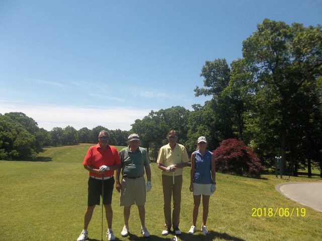 Billy Lodge, PGA and his amateurs at George Wright Pro Am