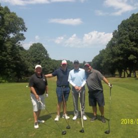 David Dionne, PGA and his amateurs at Gannon Muni GC July 11, 2018