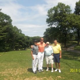 Harry Rose, PGA and his amateurs at Gannon Muni GC Pro Am July 11, 2018