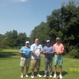 2018 Sr Pro Am Tatnuck CC - Rich Hasenfus, PGA and his amateur team