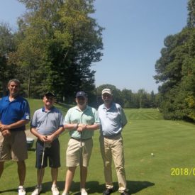 2018 Sr Pro Am Tatnuck CC - Bill Lindquist, PGA and his amateur team