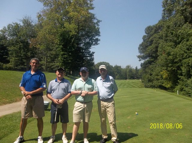 2018 Sr Pro Am Tatnuck CC - Bill Lindquist, PGA and his amateur team