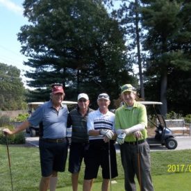 2017 Needham Sr ProAm Joe Carr, PGA and his amateurs