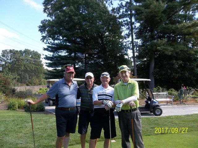 2017 Needham Sr ProAm Joe Carr, PGA and his amateurs