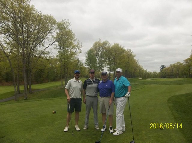 Jim Pavlik, PGA and his amateurs at Red Tail GC Pro Am May 14, 2018