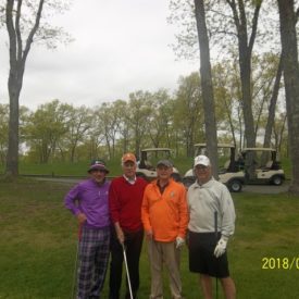The team from Oak Hill CC with Malcolm Negoshian Jr, PGA at Red Tail GC May 14, 2018