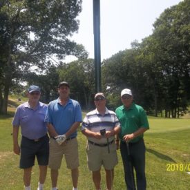 Rich Hasenfus, PGA and his amateur team at St ProAm July 11th at Gannon GC
