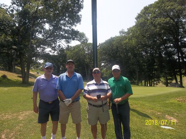 Rich Hasenfus, PGA and his amateur team at St ProAm July 11th at Gannon GC