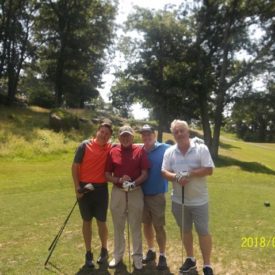 Rod Van Guilder, PGA and his amateurs at Gannon Sr Pro Am July 11, 2018