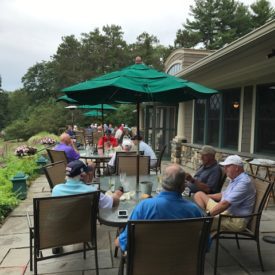 2017 Sr Pro Am Tatnuck CC - Players enjoying their lunches