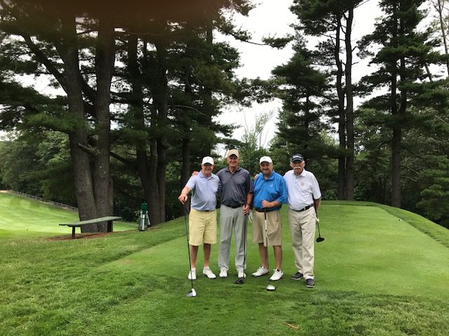 2017 Pro Am Tatnuck CC - Bill Lindquist, PGA with his amateur partners