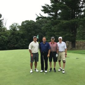 2017 Sr Pro Am at Tatnuck CC - Bill Shaw, PGA and his team of amateurs
