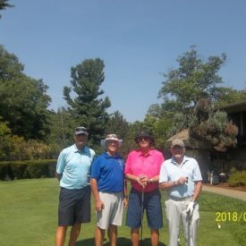 2018 Sr Pro Am Tatnuck CC - Rod VanGuilder, PGA and his amateur team