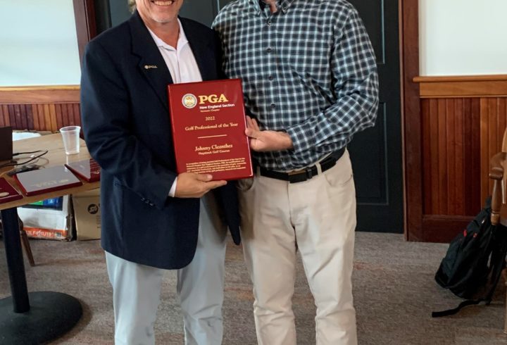 Bennett & Melville Win VT Pro-Pro Championship; Cleanthes Honored as Golf Professional of the Year