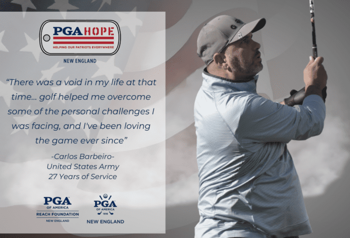 Carlos Barbeiro to Represent New England PGA at PGA National Golf & Wellness Week