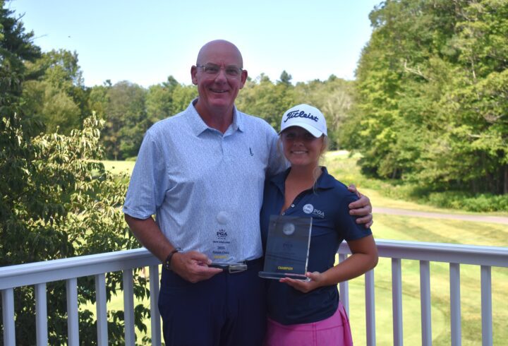 Team Johnson Claims First Place at Parent-Child Scramble 1