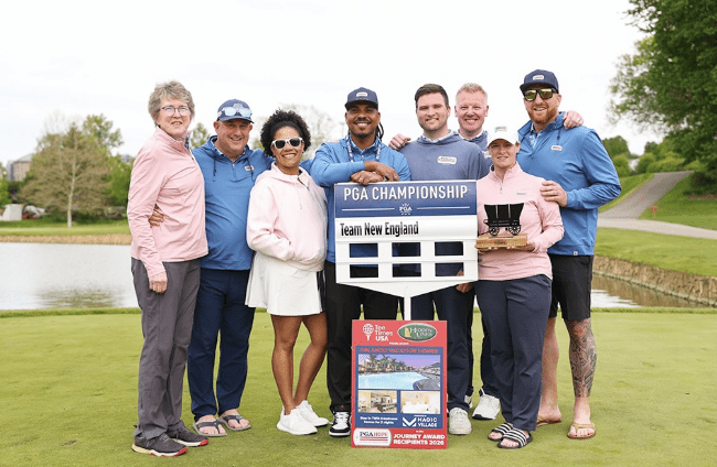 New England PGA Foundation Team Honored with Prestigious “Journey Award” at 2026 PGA HOPE Secretary’s Cup 1